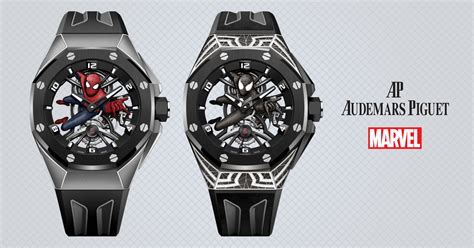 audemars piguet spider-man prix|audemars piguet black suit.